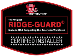 Ridge-Guard Certified Installer